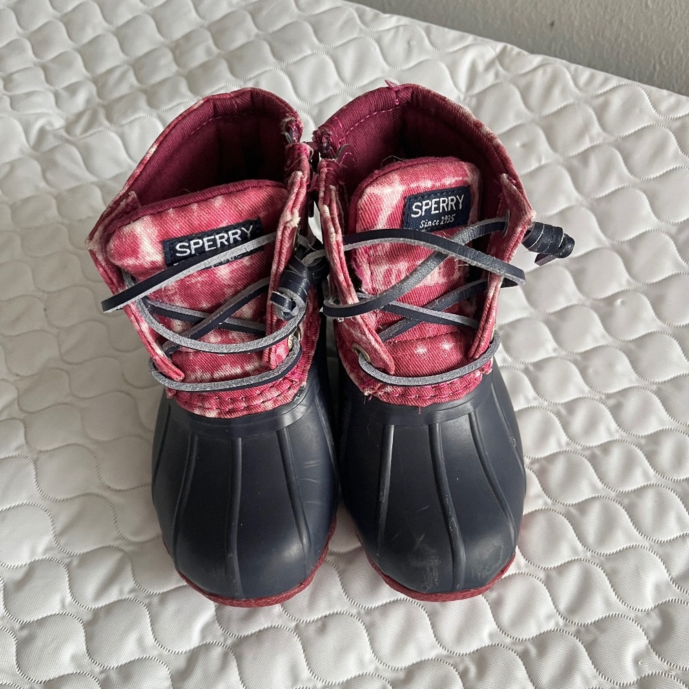 Kids Sperry Rain Boots - Size 6M